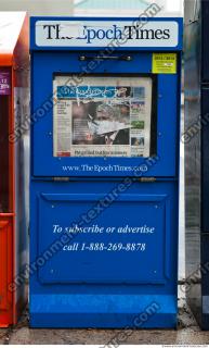 Photo Texture of Newspaper Vending Machine 0003